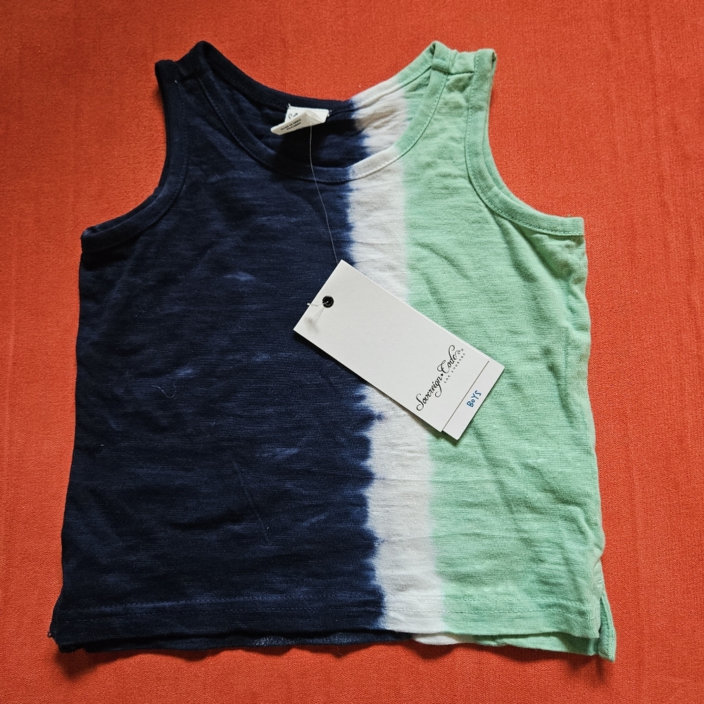 Sovereign Code Tie Dye Boys Tank Top 12 Months - NWT
